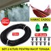 Set 2 x Kit racire terasa, gradina sau balcon - 10m lungime + Hamac CADOU